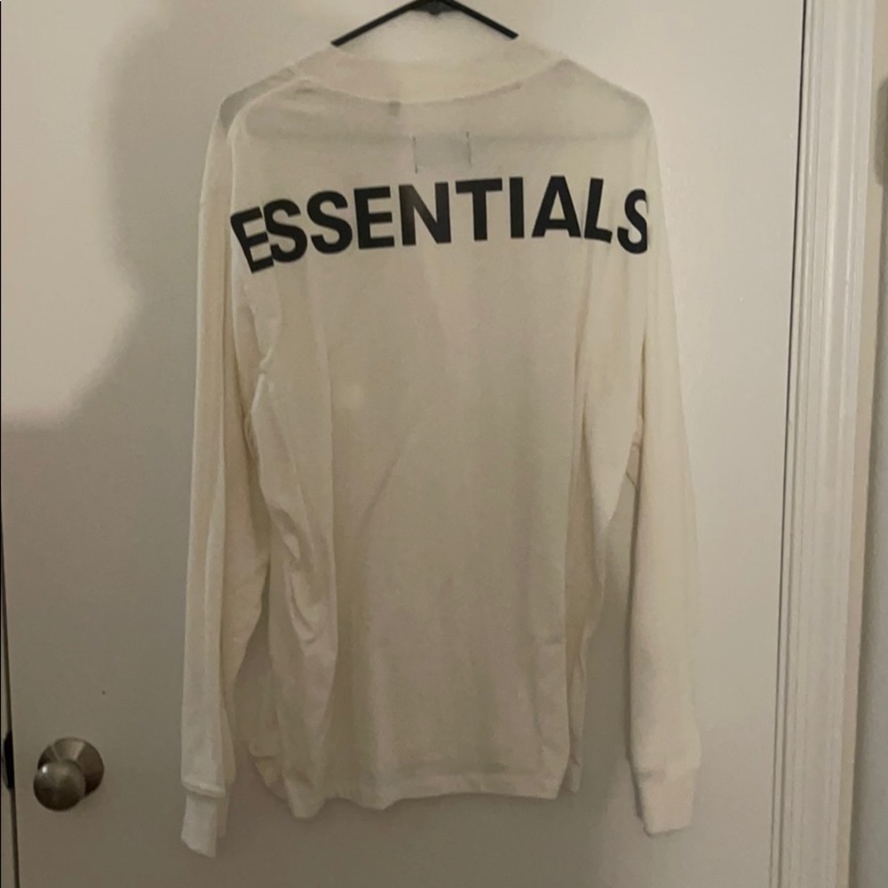Fear of god- Essentials 3M LOGO LONG SLEEVE SHIRT